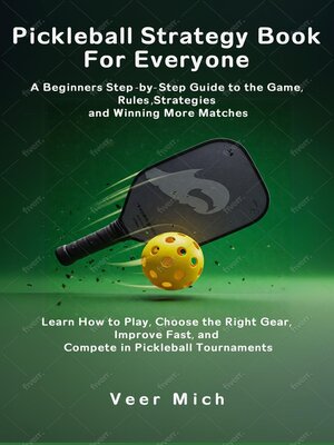 cover image of Pickleball Strategy Book for Everyone